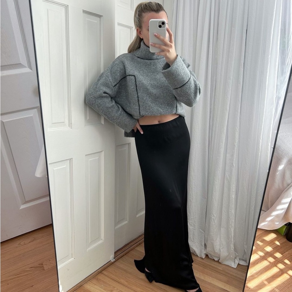 NWT Zara Geometric Design Sweater
